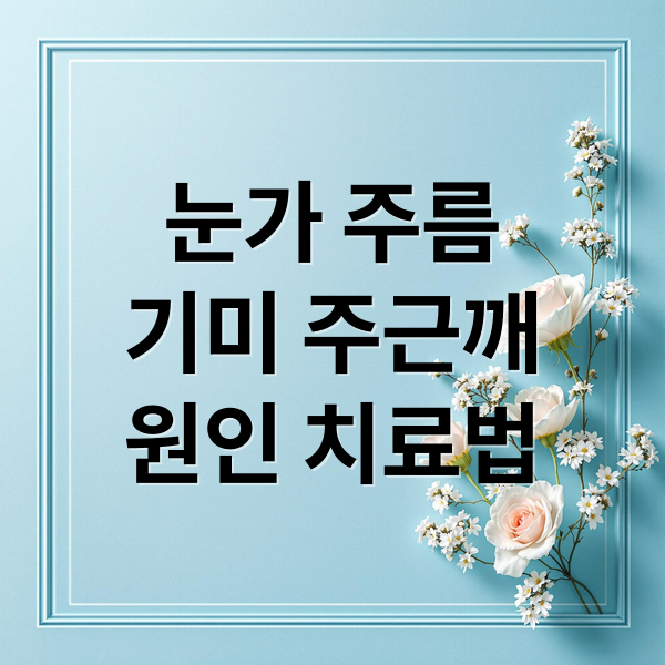 눈가 주름
기미 주근깨
원인 치료법 (눈가 주근깨 기미 예방 관리법)