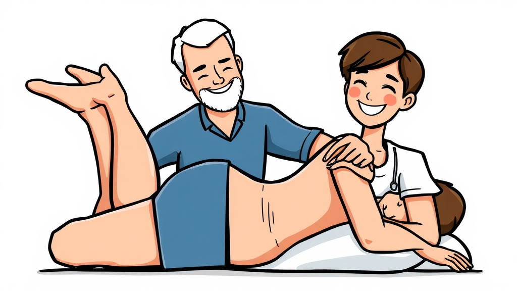 도수치료, 제대로 알아보기 (cartoon 스타일)