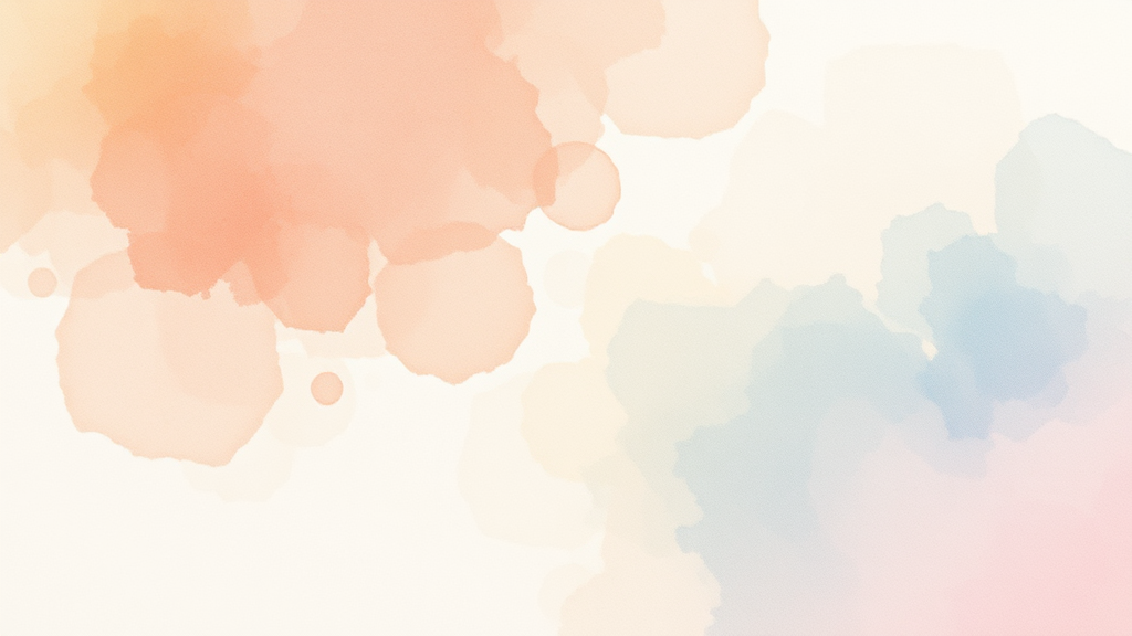 기존 통장과의 차이점 (watercolor 스타일)