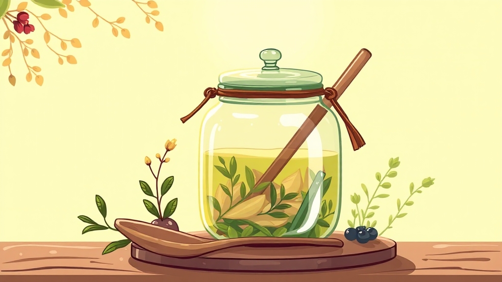 광동 경옥고 복용법 (cartoon 스타일)