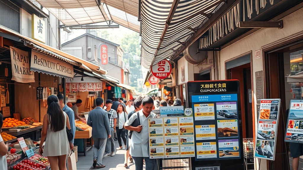 소비쿠폰 사용처 완벽 가이드 (realistic 스타일)