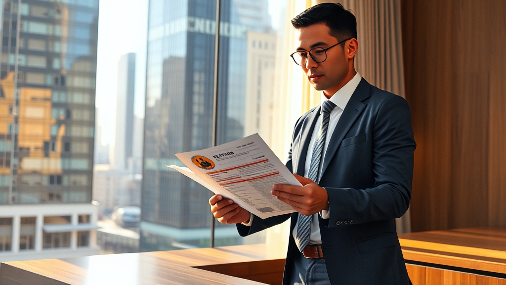 환급 신청 시 주의사항 (realistic 스타일)