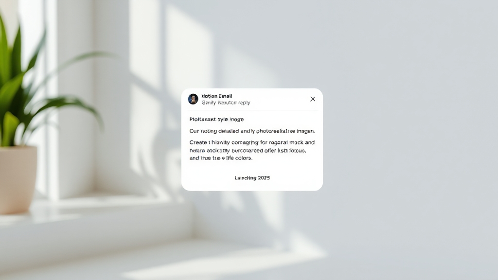 노션 메일, 뭐가 특별할까? (realistic 스타일)