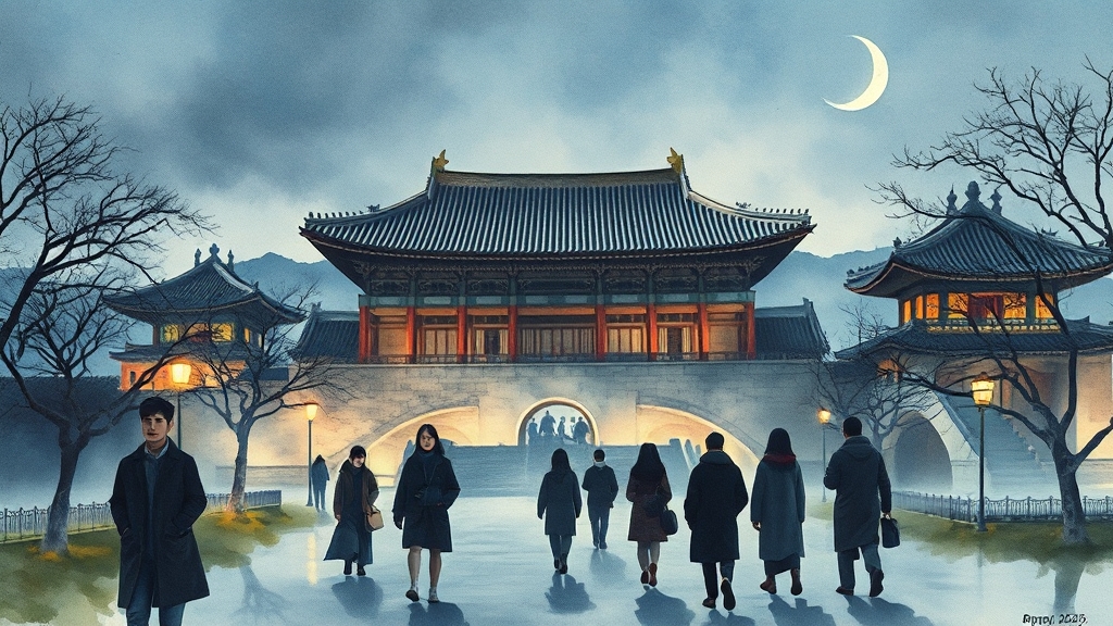 야간개장 일정 및 정보 (realistic 스타일)