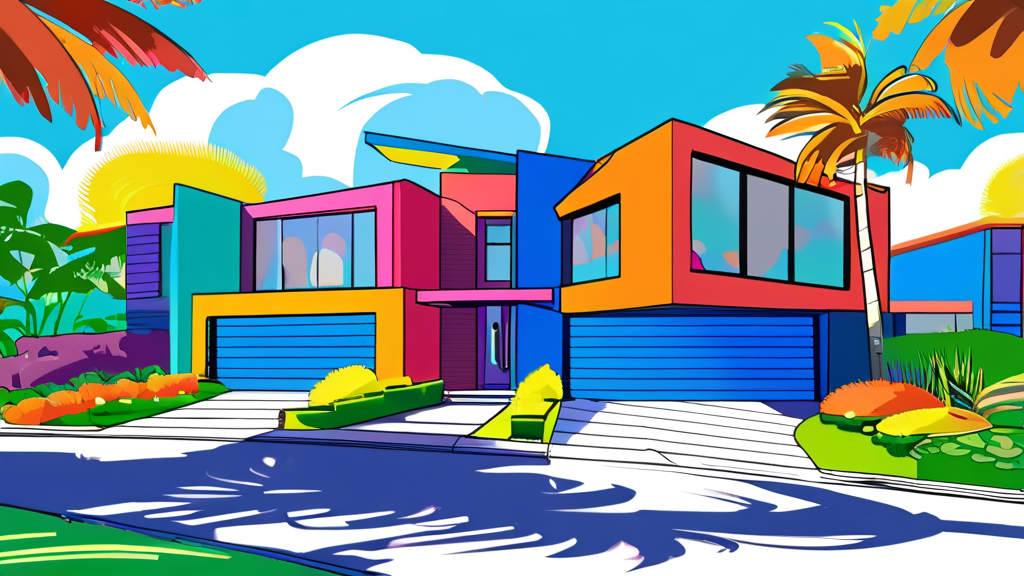 다주택자 데드라인: 1주택 거래, 마지막 기회를 잡아라 (cartoon 스타일)