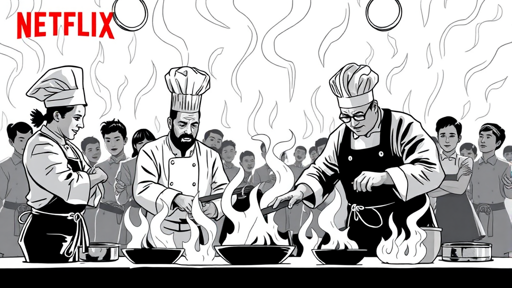 넷플릭스 공개일 정보 (illustration 스타일)