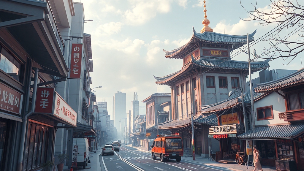 한국 AI 인프라 시장의 변화와 경쟁력 (realistic 스타일)