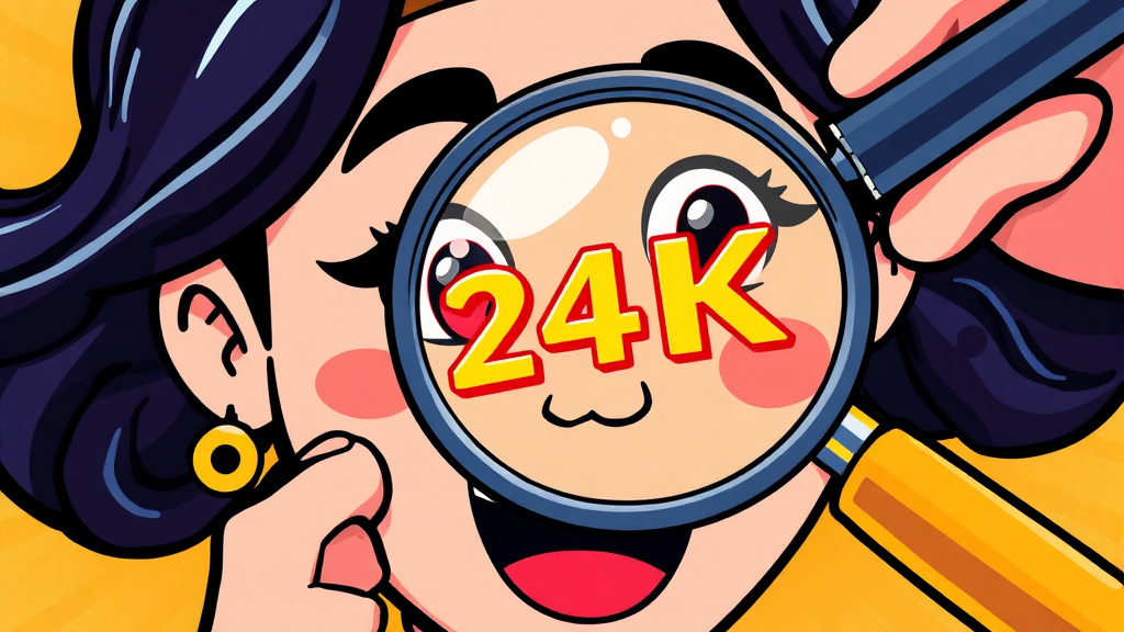 육안 검사 & 각인 확인법 (cartoon 스타일)