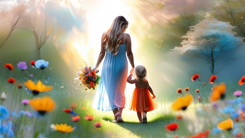 놓치지 마세요! 베이비페어 현장 이벤트 및 특별 혜택 (watercolor 스타일)