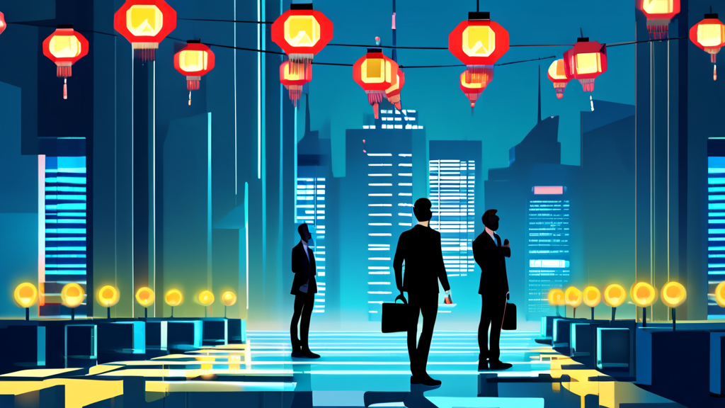 거래정지 및 상장폐지 가능성: 투자자 주의사항 (illustration 스타일)