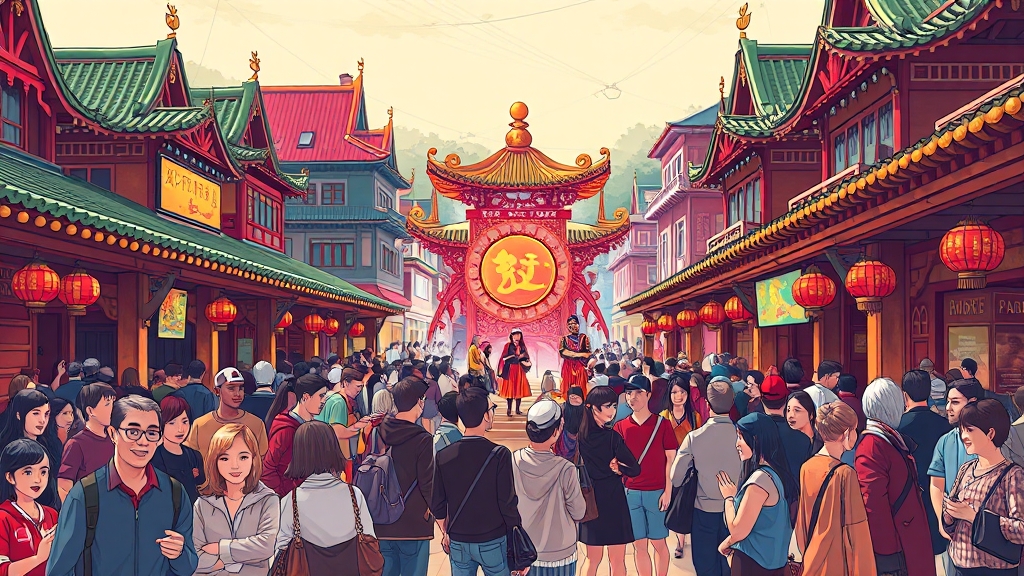 시월 빌리지, 핵심 공간! (illustration 스타일)