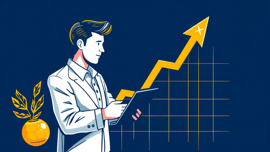 엑스비스 상장 후 투자 전략: 성공적인 투자를 위한 고려 사항 (illustration 스타일)