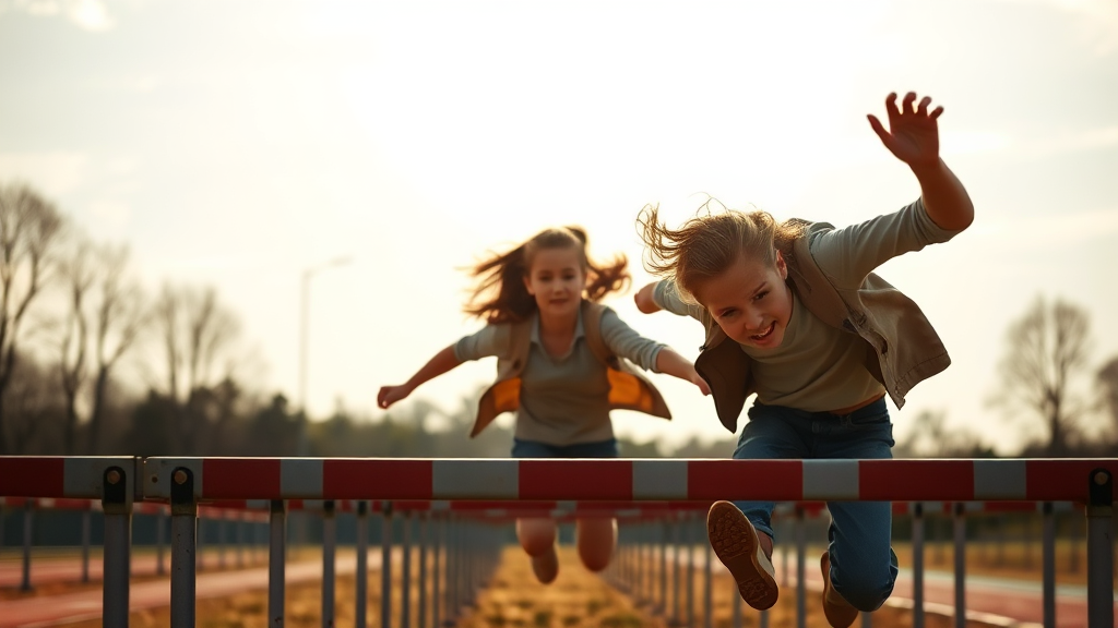 ‘허들’ 관람 포인트 (realistic 스타일)