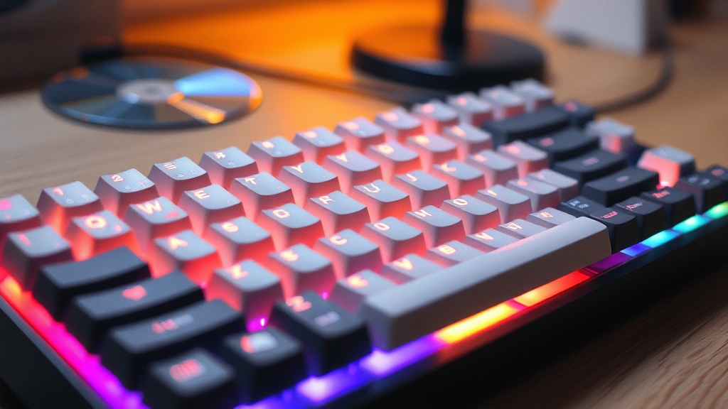 독거미 키보드란? (watercolor 스타일)