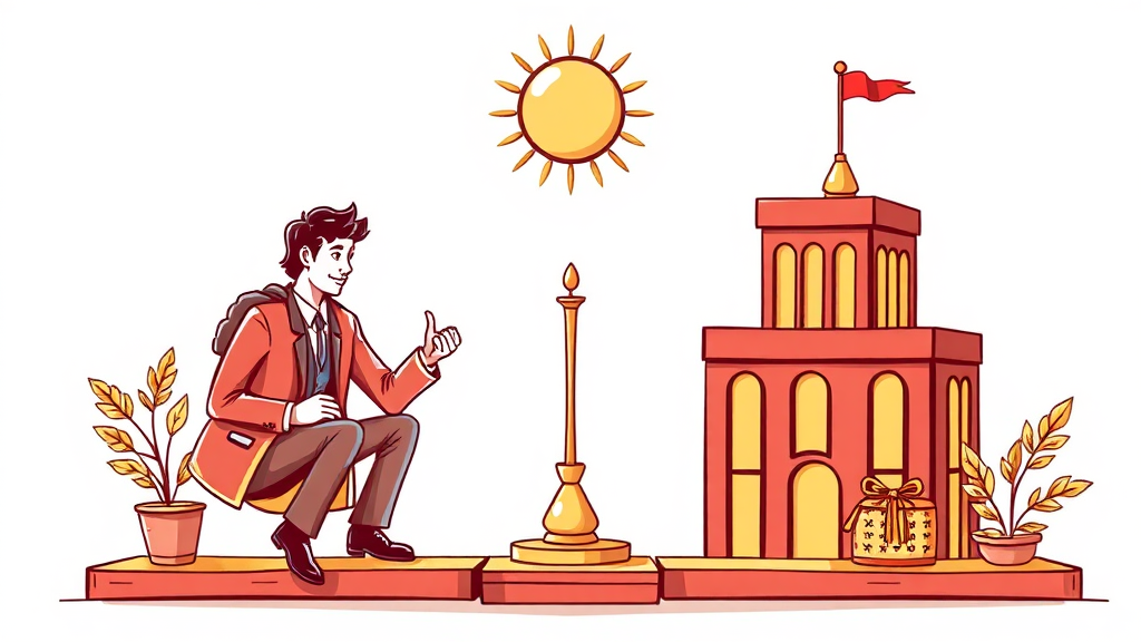 법인전환 시점, 절세 효과는? (illustration 스타일)