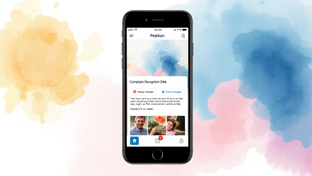 모바일 앱, 이렇게 쓰면 200% 활용! (watercolor 스타일)