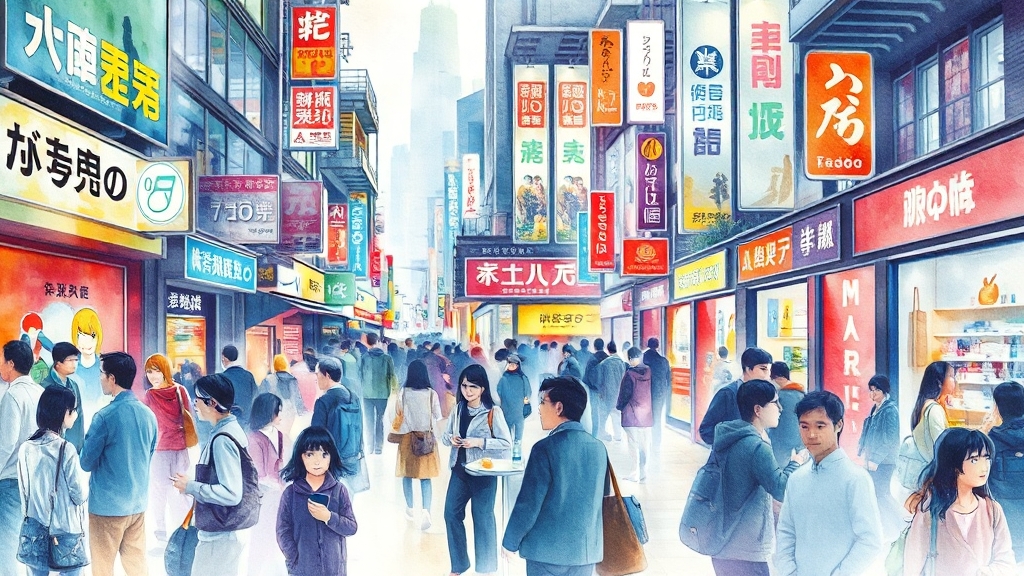 성수동 팝업스토어 현황 (watercolor 스타일)