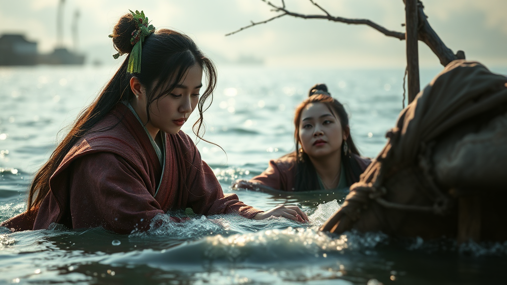 주요 등장인물 소개 (realistic 스타일)