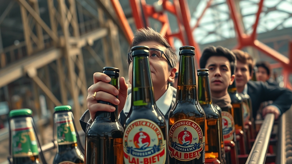 주가 급등 후 전망과 시장 우려 (realistic 스타일)