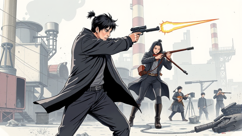 넘버원: 제작 과정 비하인드 (illustration 스타일)