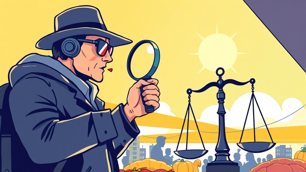 신고 대상: 불공정 행위 유형 (illustration 스타일)