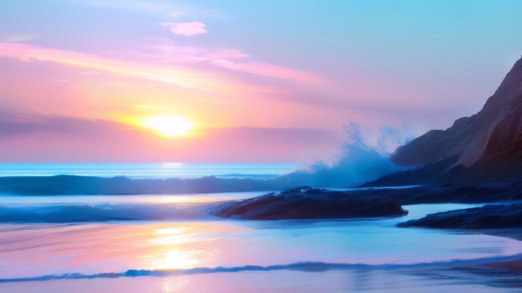 삼성전자우 투자, 긍정적 요소와 주의사항 (watercolor 스타일)