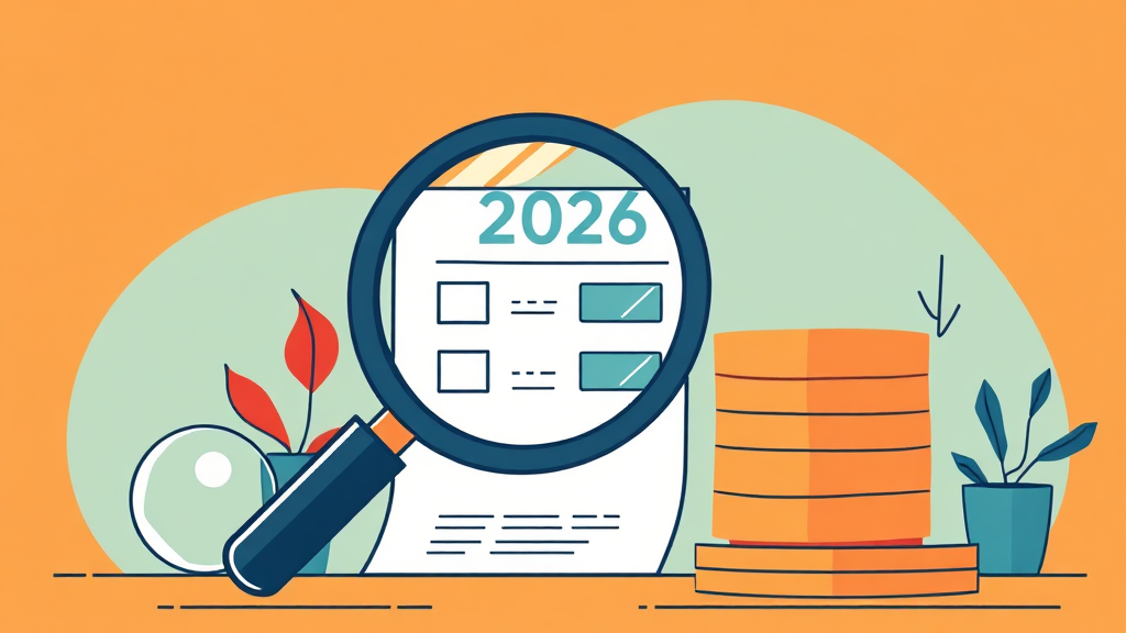 2026년 연말정산 개요 (illustration 스타일)