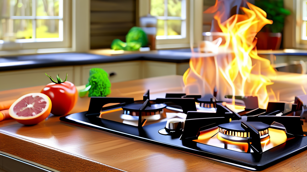 린나이 가스레인지, 어떤 고장 증상이 흔할까요? (realistic 스타일)