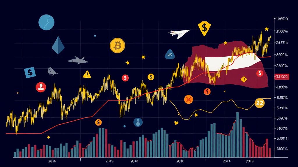 자산별 가격 변동: 주식, 채권, 원자재 분석 (illustration 스타일)