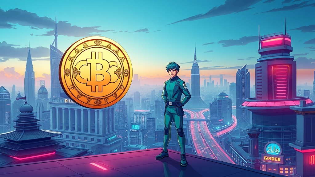 지니어스 법안과 CBDC 발행 가능성은? (cartoon 스타일)