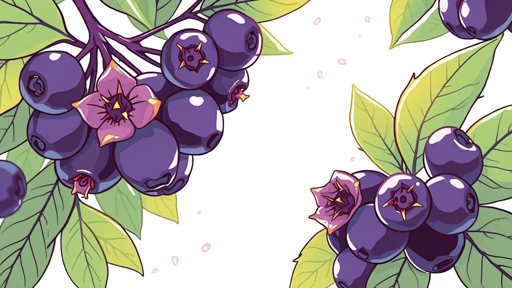 항산화 효능, 얼마나 좋을까? (illustration 스타일)