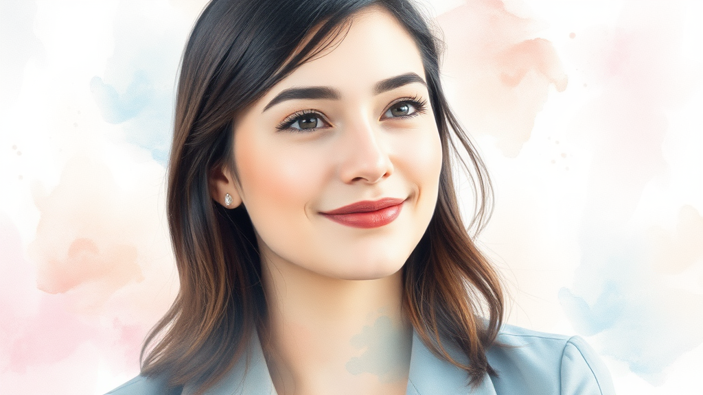 현명한 돈 관리의 첫걸음: 통장 쪼개기와 예산 설정 (watercolor 스타일)