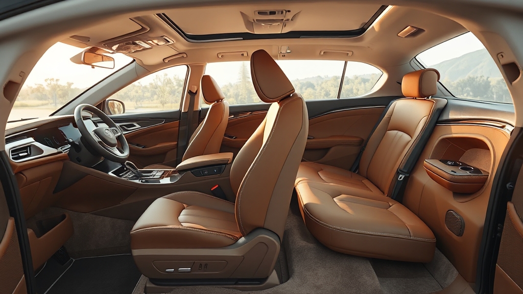 실내 디자인 및 컬러 옵션 분석 (realistic 스타일)