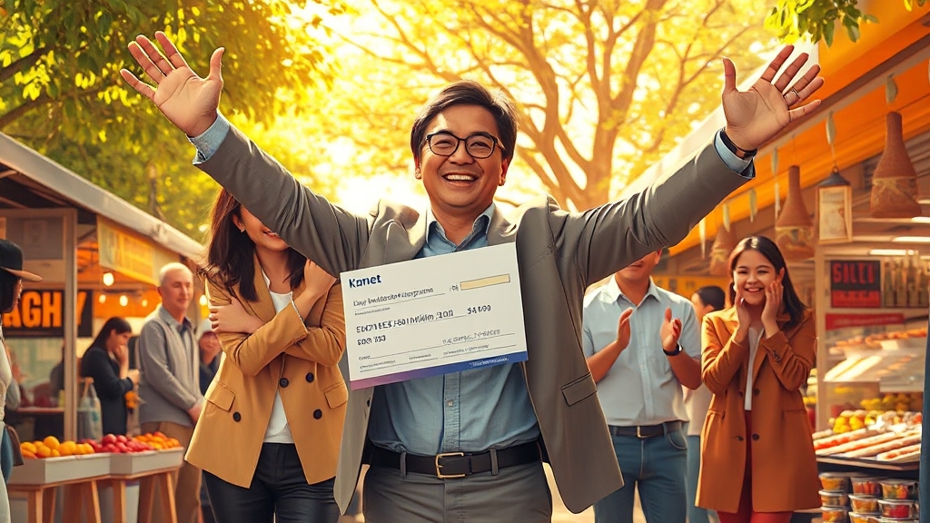 소상공인 빚탕감이란? (realistic 스타일)