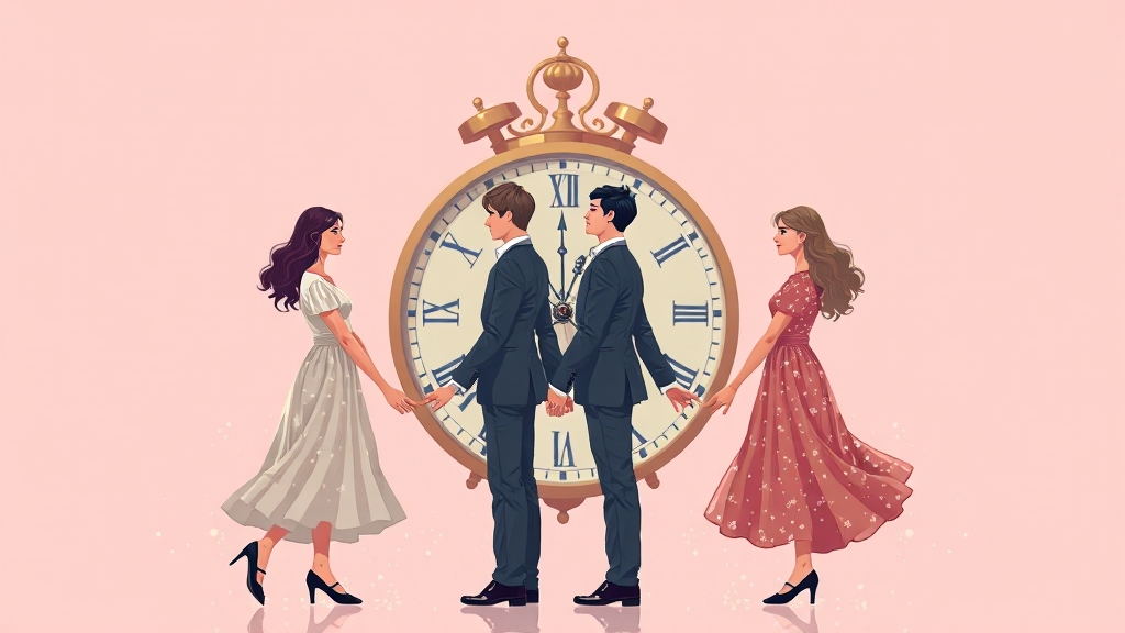 ‘썸’ 단계의 심리 분석 (illustration 스타일)