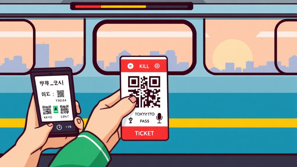 메트로패스 교환 및 수령 방법 (cartoon 스타일)