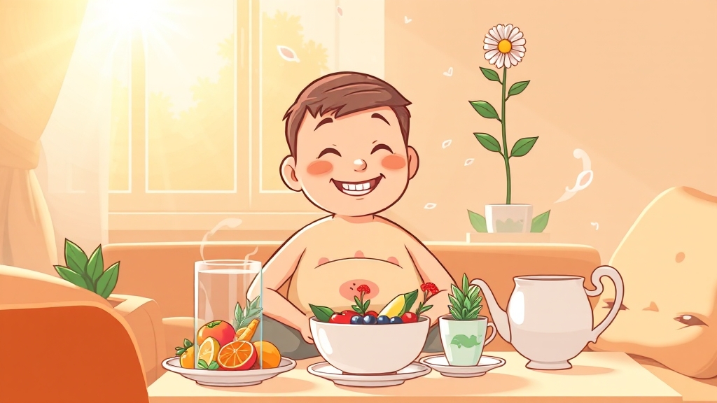 🥗 식습관 개선 및 주의 음식 (cartoon 스타일)