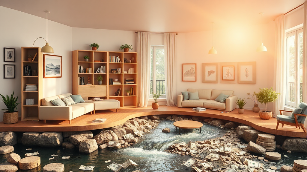 통장 쪼개기란? (realistic 스타일)