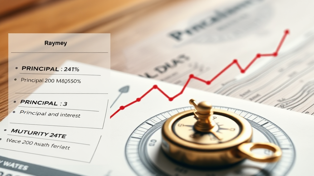 상환 방식별 특징 및 비교 (realistic 스타일)