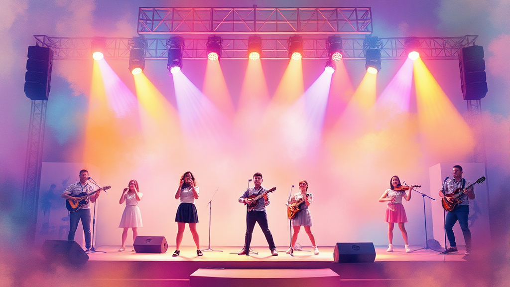 참가자 & 주요 출연진은? (watercolor 스타일)