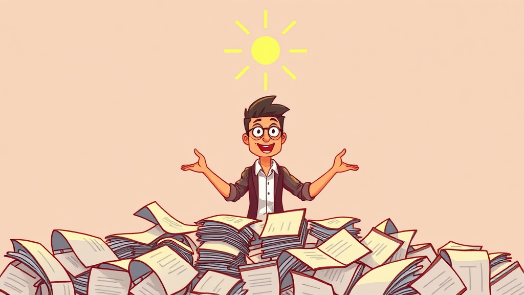 개인사업자 부가세 절세 전략 (cartoon 스타일)