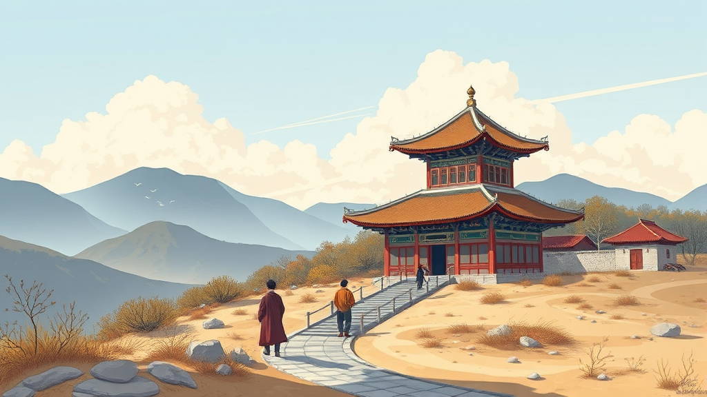 MZ세대를 사로잡은 ‘성지순례’ 열풍 (illustration 스타일)