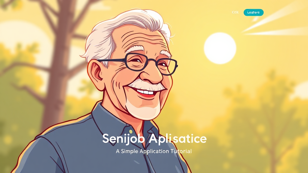 온라인 간편 신청 가이드 (illustration 스타일)