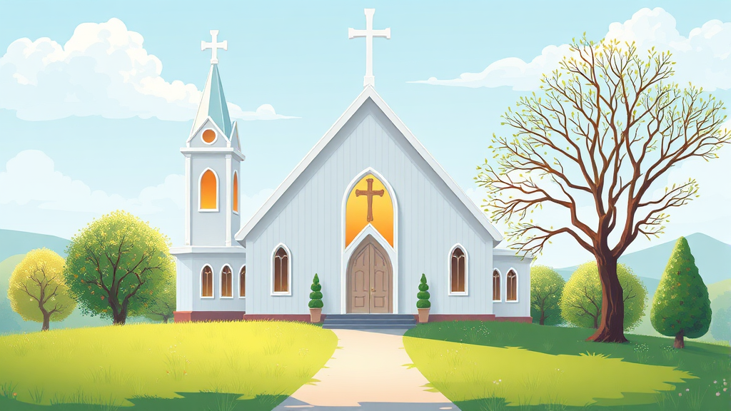 건축 특징 및 의미 (illustration 스타일)