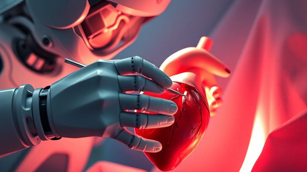 원격 수술의 장점 (realistic 스타일)