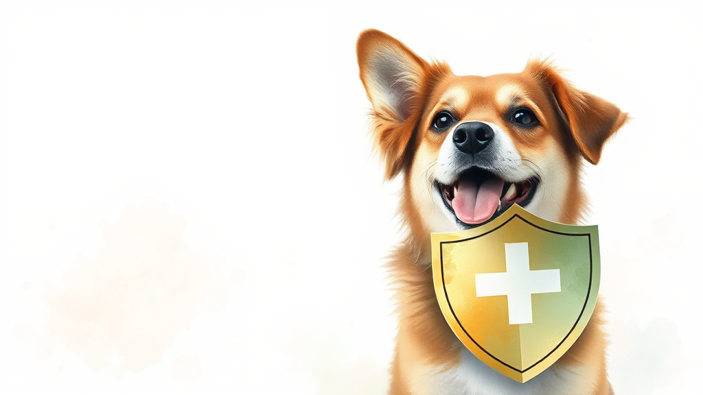 반려동물 의료비 부담, 펫보험으로 덜어내기 (watercolor 스타일)