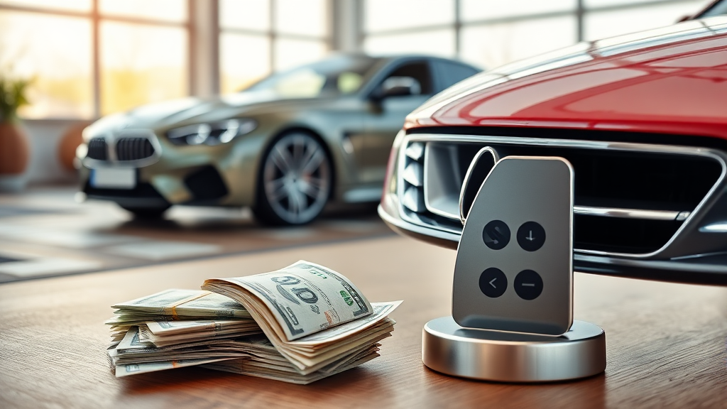 자동차세 연납: 절세 기회 (realistic 스타일)