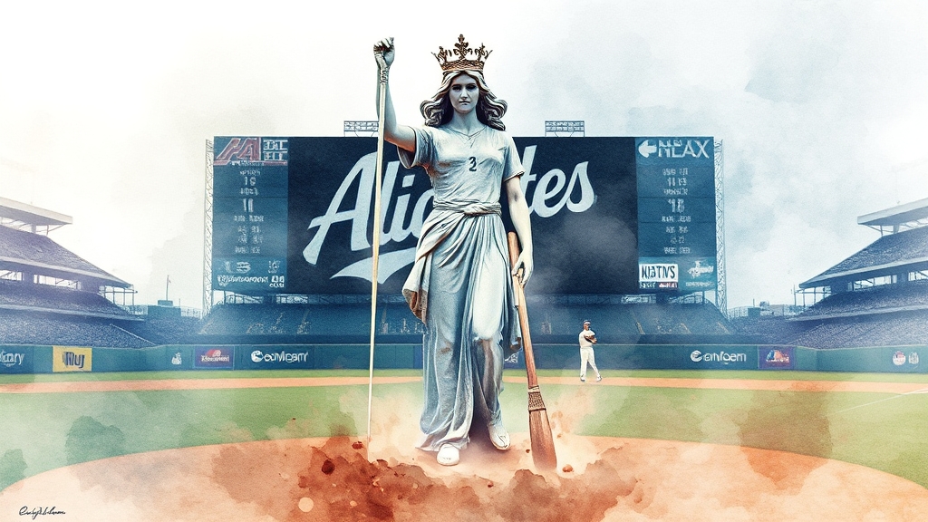 NLCS 대진 분석: 다저스 vs 밀워키 (watercolor 스타일)