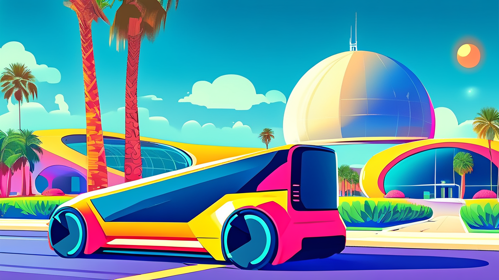 스트라드비젼의 성장 잠재력과 재무 현황 (cartoon 스타일)