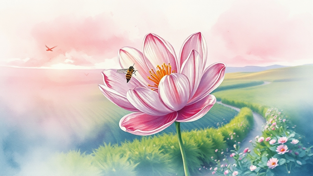 새로운 취미 도전, 두려움 극복! (watercolor 스타일)